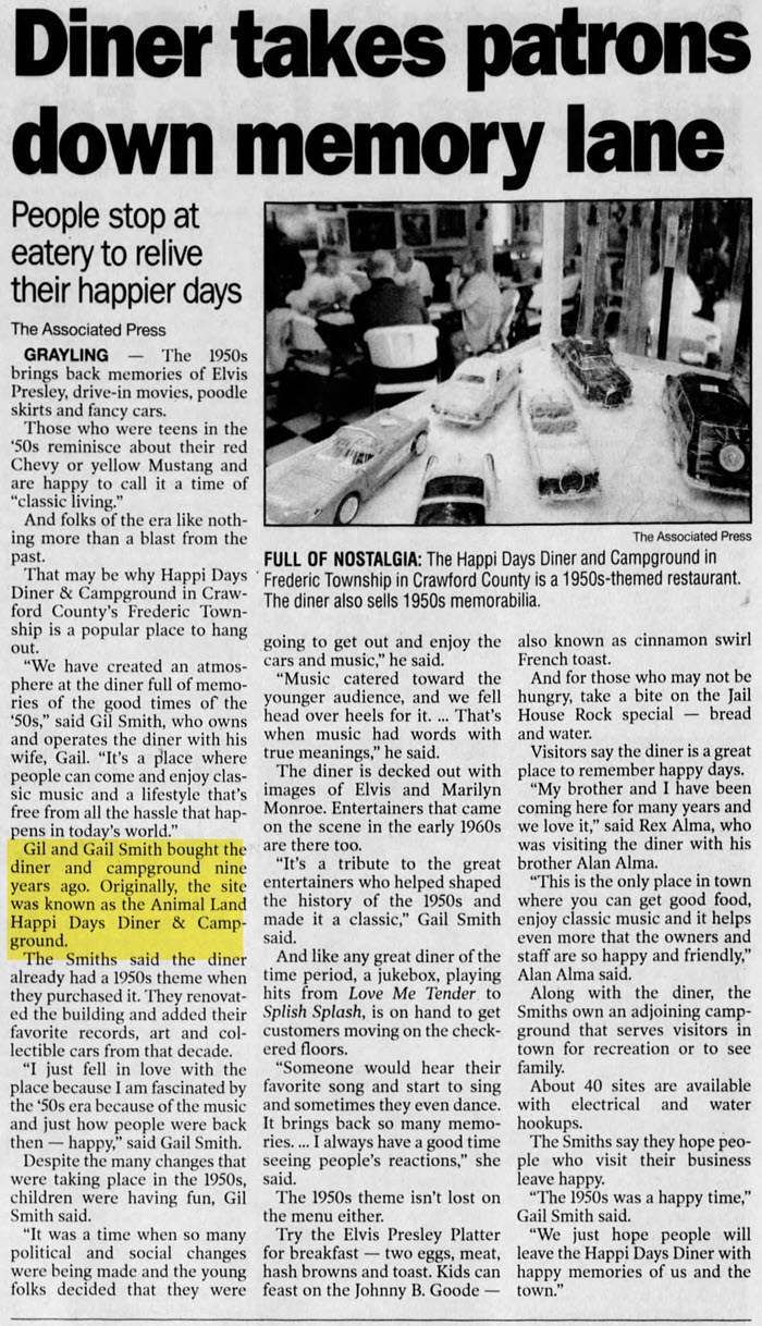 Animal Land - June 2002 Article (newer photo)